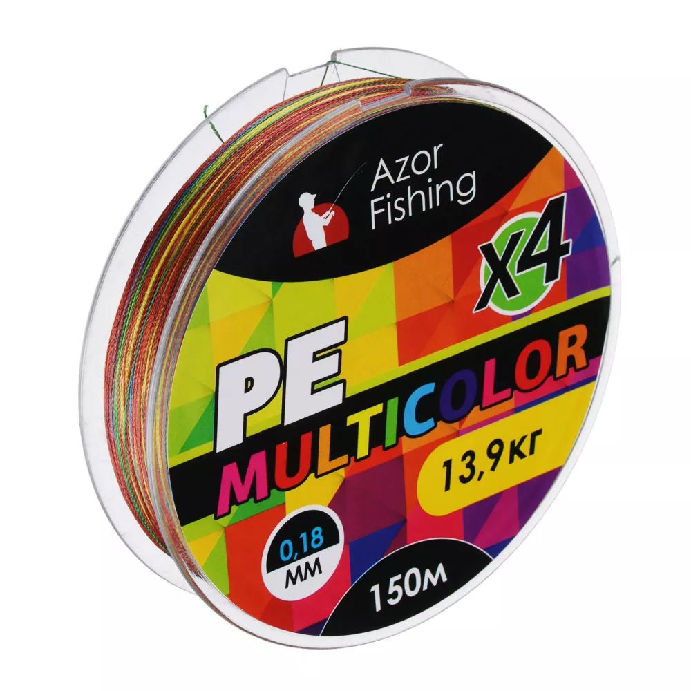 Леска плетеная Azor Fishing 144-072 0,18 мм, 150 м, 13,9 кг, мультиколор, 1 шт., Разноцветный, 144-072
Леска плетеная Azor Fishing 144-072 0,18 мм, 150 м, 13,9 кг, мультиколор, 1 шт., Разноцветный, 144-072