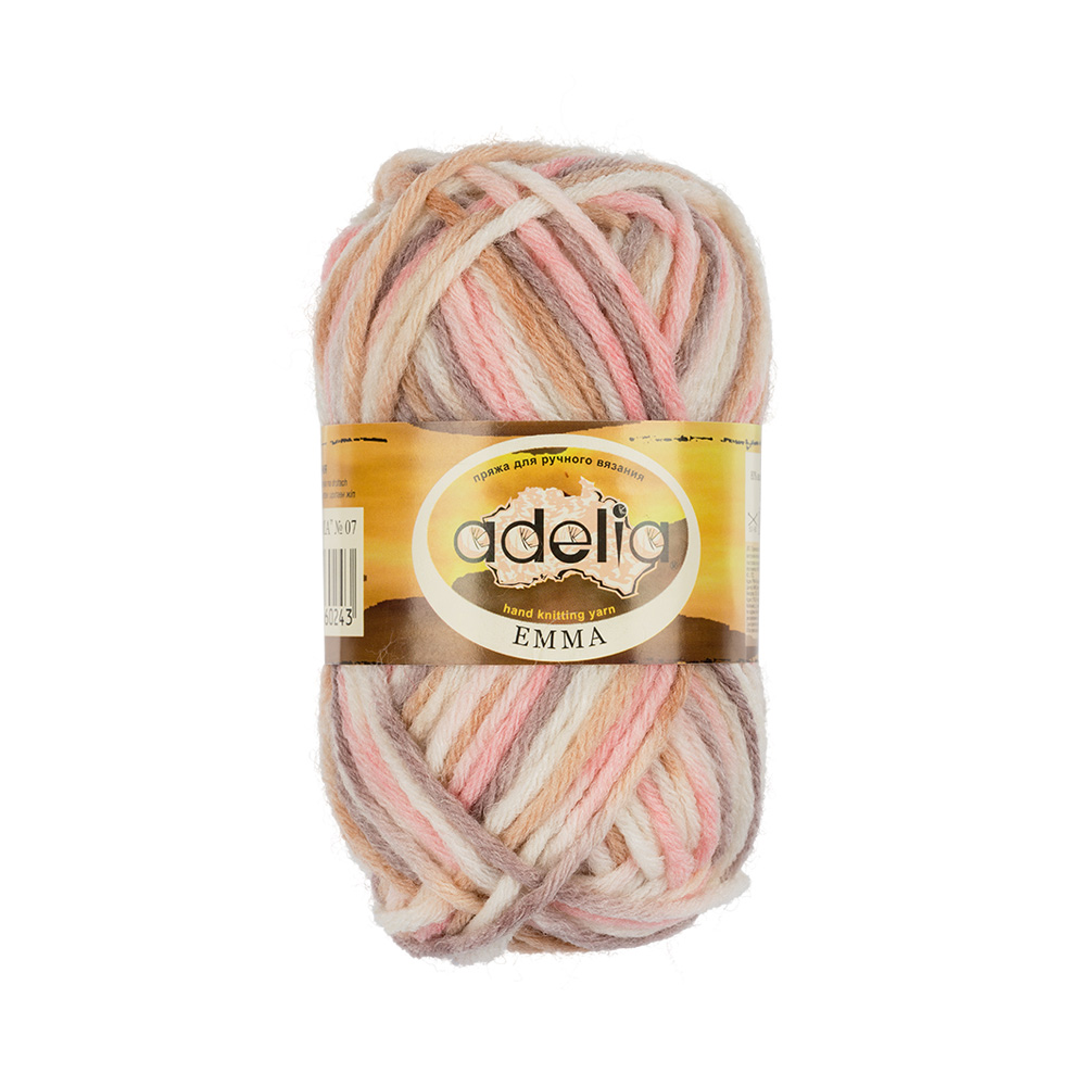 Пряжа Adelia EMMA-07 EMMA 07 светло- серый, белый, светло- розовый, светло-желтый, EMMA
Пряжа Adelia EMMA-07 EMMA 07 светло- серый, белый, светло- розовый, светло-желтый, EMMA