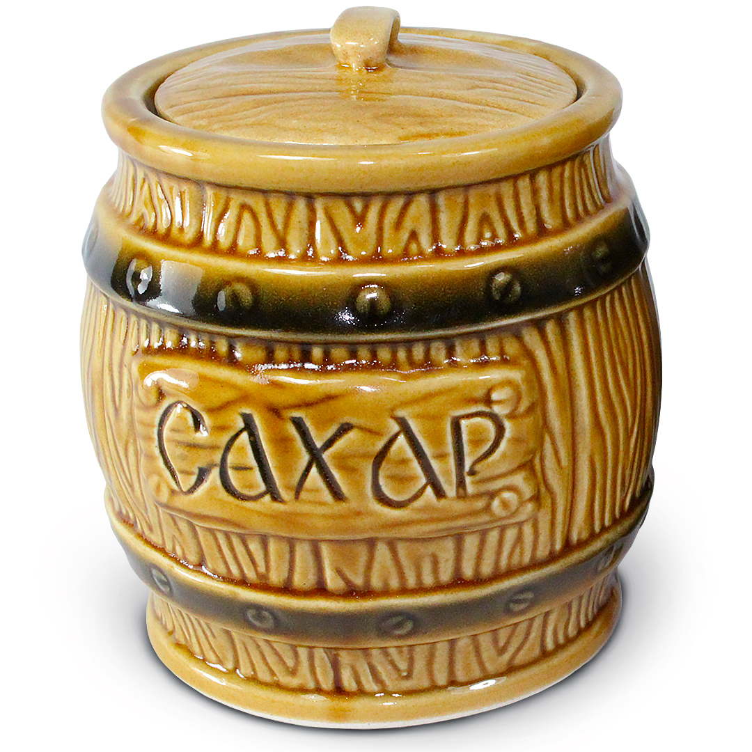 Бочка "Сахар" средняя 1,15л 1шт. Солнечногорская керамика, 25164 'Сахар' средняя 1,15л 1шт.
Бочка "Сахар" средняя 1,15л 1шт. Солнечногорская керамика, 25164 'Сахар' средняя 1,15л 1шт.