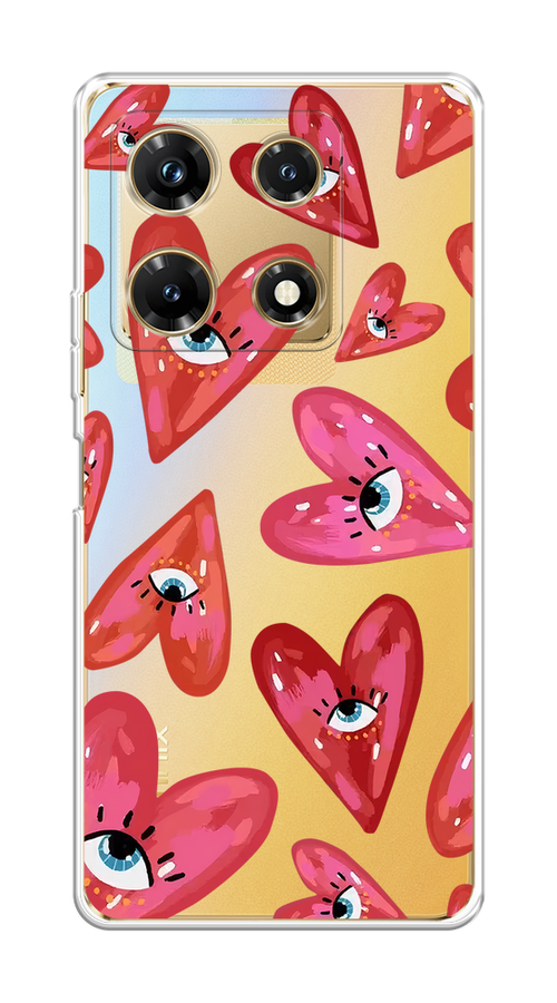 Чехол Homey на Infinix Note 30 Pro "Сердечки с глазами", Коричневый;красный;розовый, 3104550-1
Чехол Homey на Infinix Note 30 Pro "Сердечки с глазами", Коричневый;красный;розовый, 3104550-1