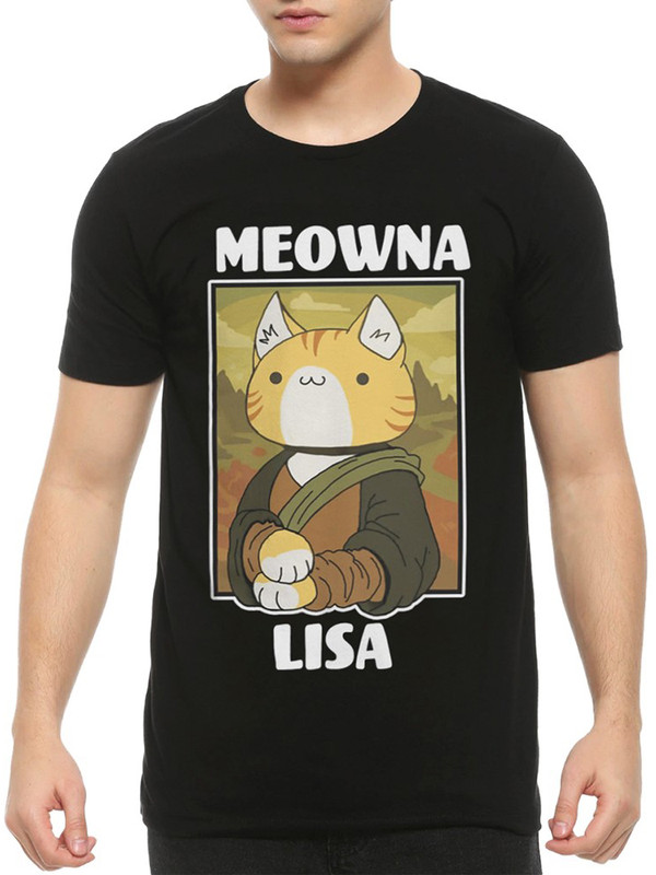 Футболка мужская DreamShirts Studio черная M, Черный, Котик Мона Лиза / с котом / Леонардо да Винчи /
Футболка мужская DreamShirts Studio черная M, Черный, Котик Мона Лиза / с котом / Леонардо да Винчи /
