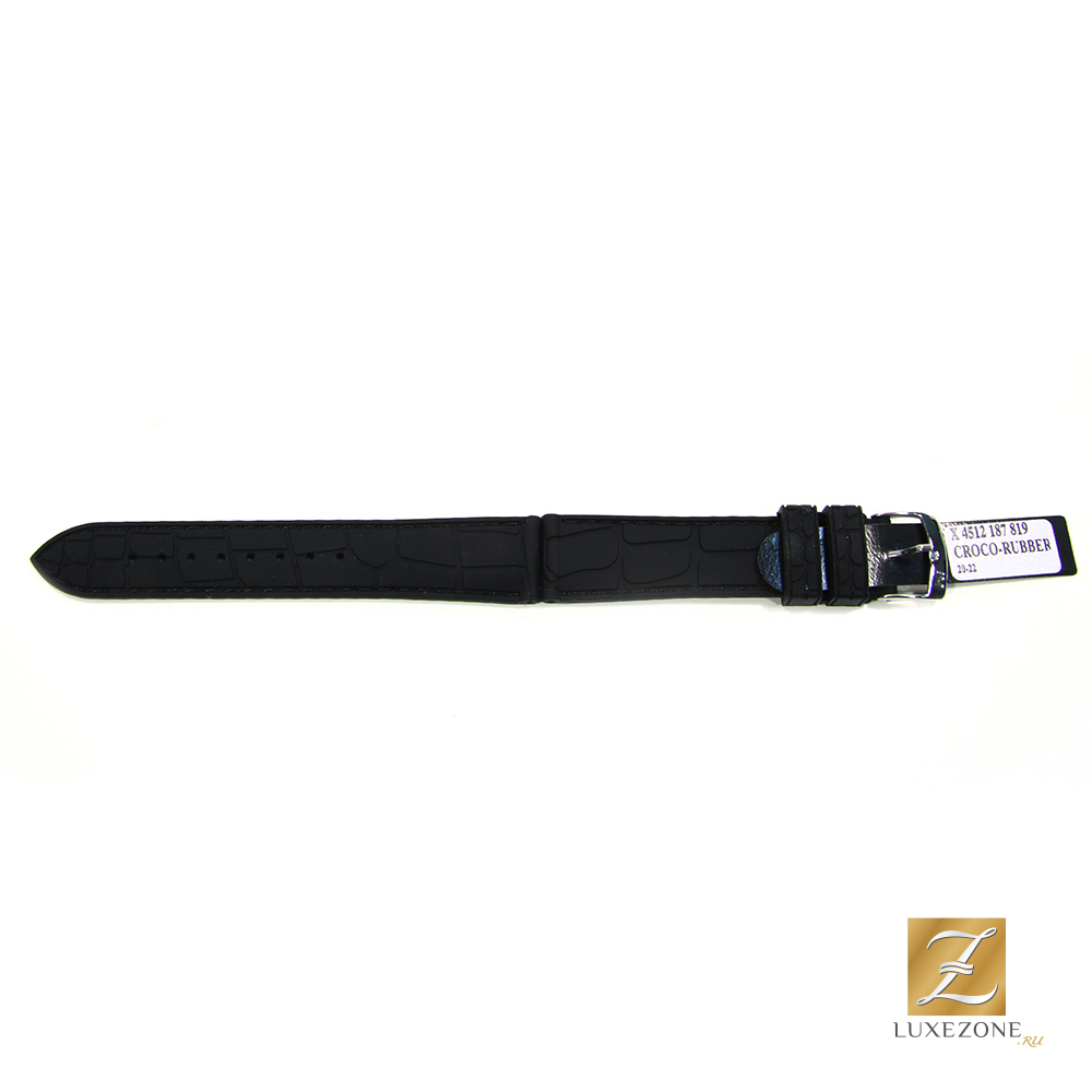 Ремешок из двух частей унисекс Morellato A01X4512187819CR20, Черный, A01X4512187819CR20