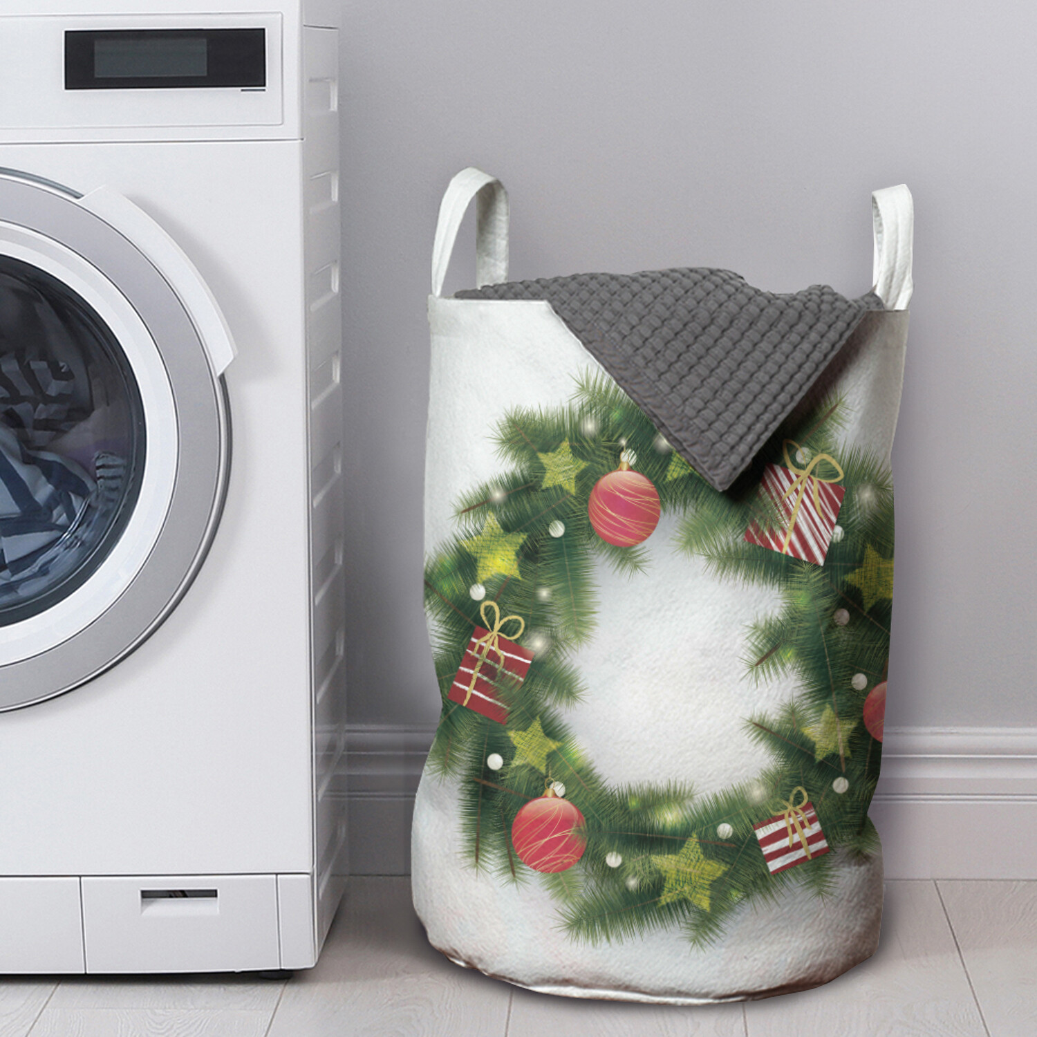 Корзина для хранения вещей JoyArty "Новогодний венок" 35x50 см, Зеленый, Новогодний венок
Корзина для хранения вещей JoyArty "Новогодний венок" 35x50 см, Зеленый, Новогодний венок