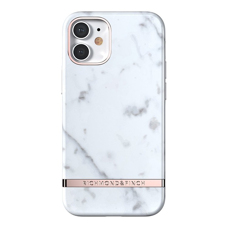 фото Чехол richmond & finch fw20 (r43004) для iphone 12 mini (white marble) richmond finch