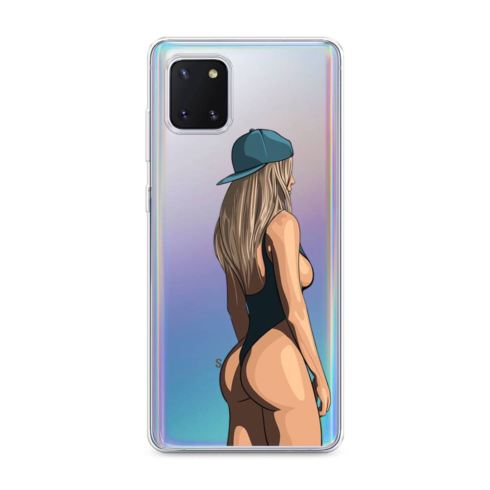 Чехол на Samsung Galaxy Note 10 Lite "Девушка в черном купальнике", Зеленый;бежевый;черный, 29150-6
Чехол на Samsung Galaxy Note 10 Lite "Девушка в черном купальнике", Зеленый;бежевый;черный, 29150-6