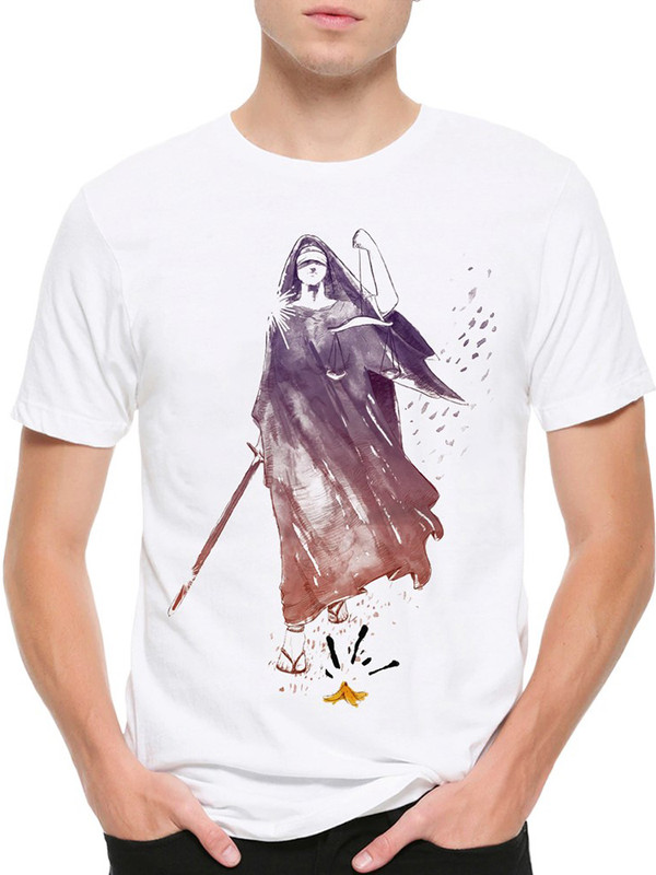 Футболка мужская DreamShirts Studio белая M, Белый, Слепое правосудие / Справедливость и Банановая кожура /
Футболка мужская DreamShirts Studio белая M, Белый, Слепое правосудие / Справедливость и Банановая кожура /