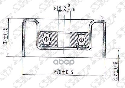 Ролик Натяжителя Приводного Ремня Toyota 1gr/2gr/3gr/4gr/5gr 02- Sat арт. ST-16604-31010
Ролик Натяжителя Приводного Ремня Toyota 1gr/2gr/3gr/4gr/5gr 02- Sat арт. ST-16604-31010