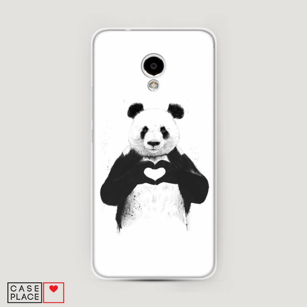 Чехол Awog на Meizu M5S "Панда love", Серебристый, 72250-10
Чехол Awog на Meizu M5S "Панда love", Серебристый, 72250-10