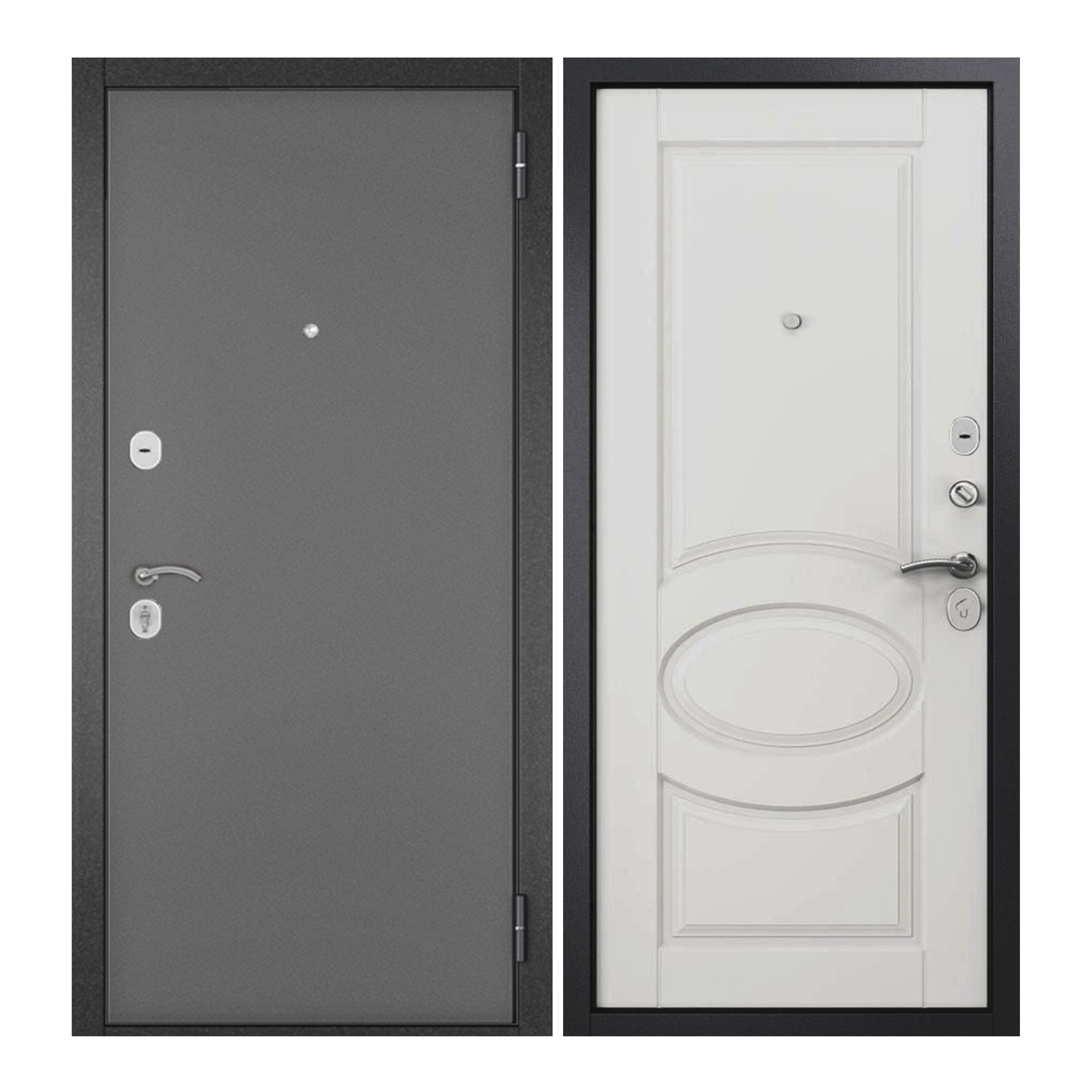 Дверь входная для квартиры Torex Home Optima 860х2050, правый, черный/белый, Торэкс Home Optima Графит букле_RL-2/Белый софт_6ED-3
Дверь входная для квартиры Torex Home Optima 860х2050, правый, черный/белый, Торэкс Home Optima Графит букле_RL-2/Белый софт_6ED-3