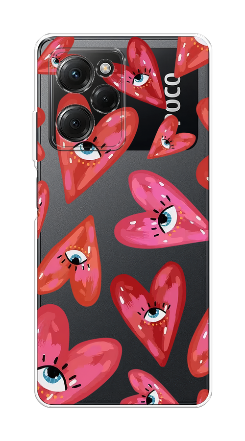 Чехол Homey на Poco X5 Pro 5G "Сердечки с глазами", Коричневый;красный;розовый, 318050-1
Чехол Homey на Poco X5 Pro 5G "Сердечки с глазами", Коричневый;красный;розовый, 318050-1