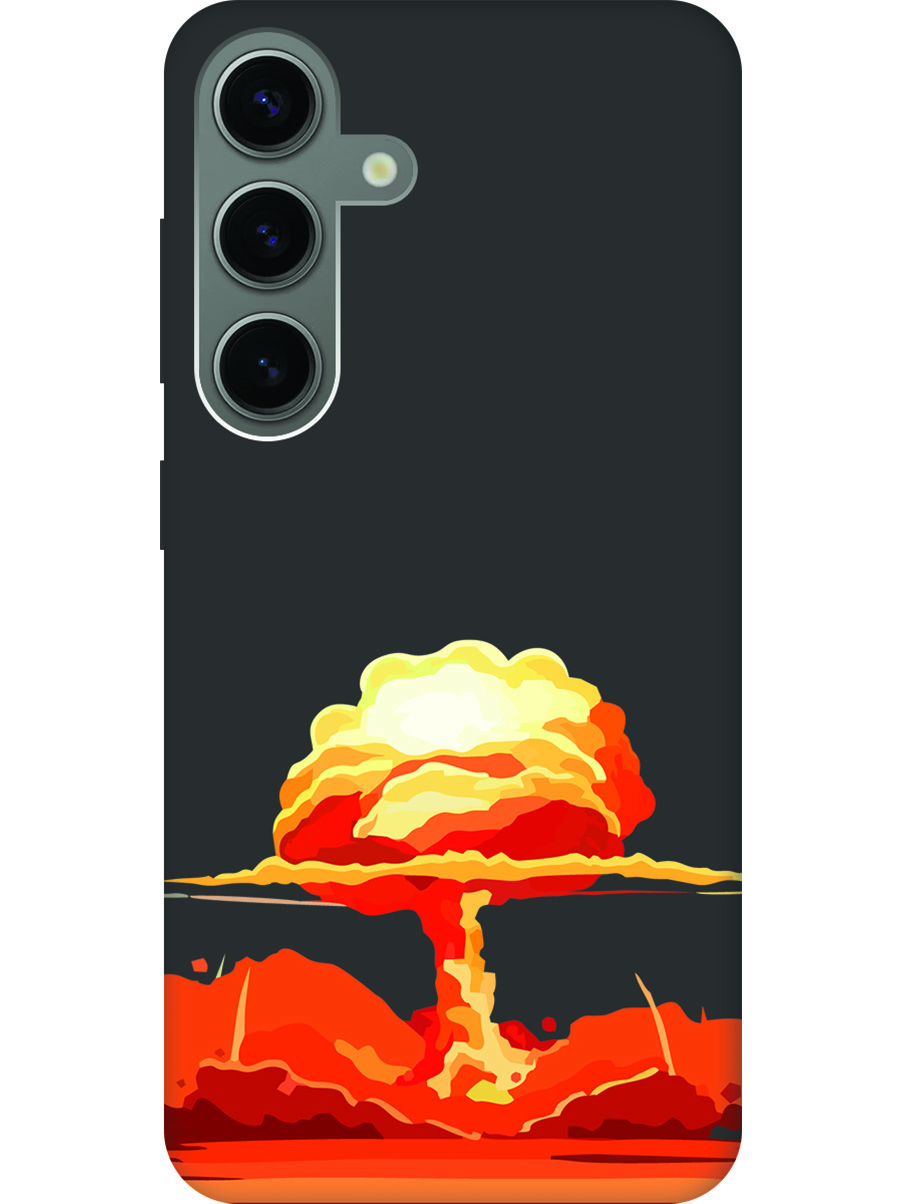 Силиконовый чехол на Samsung Galaxy S24 с рисунком "Ядерный взрыв" Soft Touch черный, Черный;красный, 20011915
Силиконовый чехол на Samsung Galaxy S24 с рисунком "Ядерный взрыв" Soft Touch черный, Черный;красный, 20011915