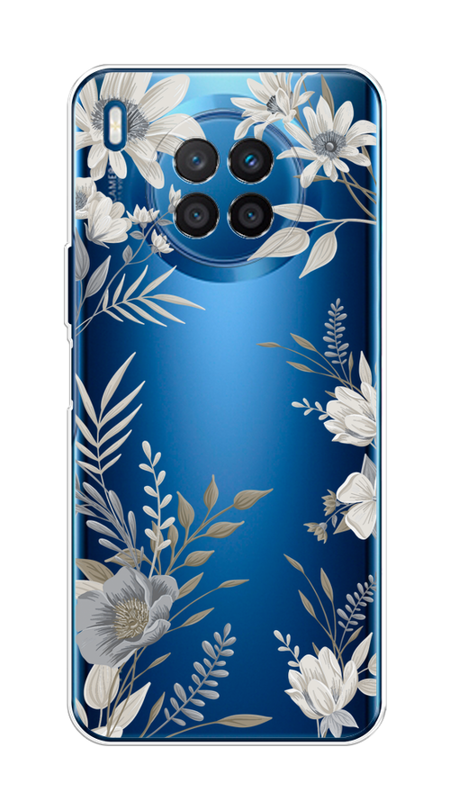 Чехол на Huawei Nova 8i/Honor 50 lite "Цветы сепия", Серый;прозрачный;зеленый;белый, 6106350-1
Чехол на Huawei Nova 8i/Honor 50 lite "Цветы сепия", Серый;прозрачный;зеленый;белый, 6106350-1