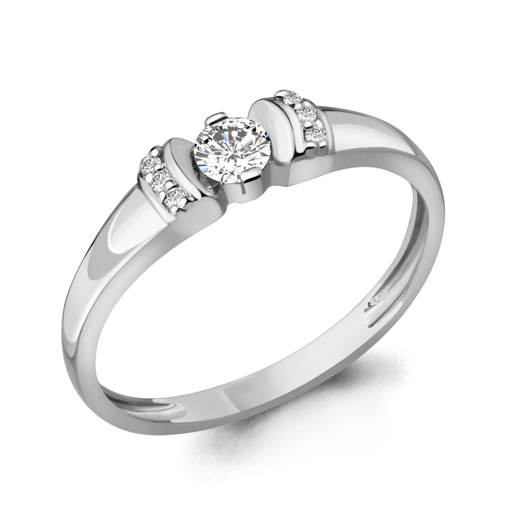 Кольцо из белого золота с бриллиантом Aquamarine Aquamarine 961993_585_бз р. 17, 961993_585_бз
Кольцо из белого золота с бриллиантом Aquamarine Aquamarine 961993_585_бз р. 17, 961993_585_бз