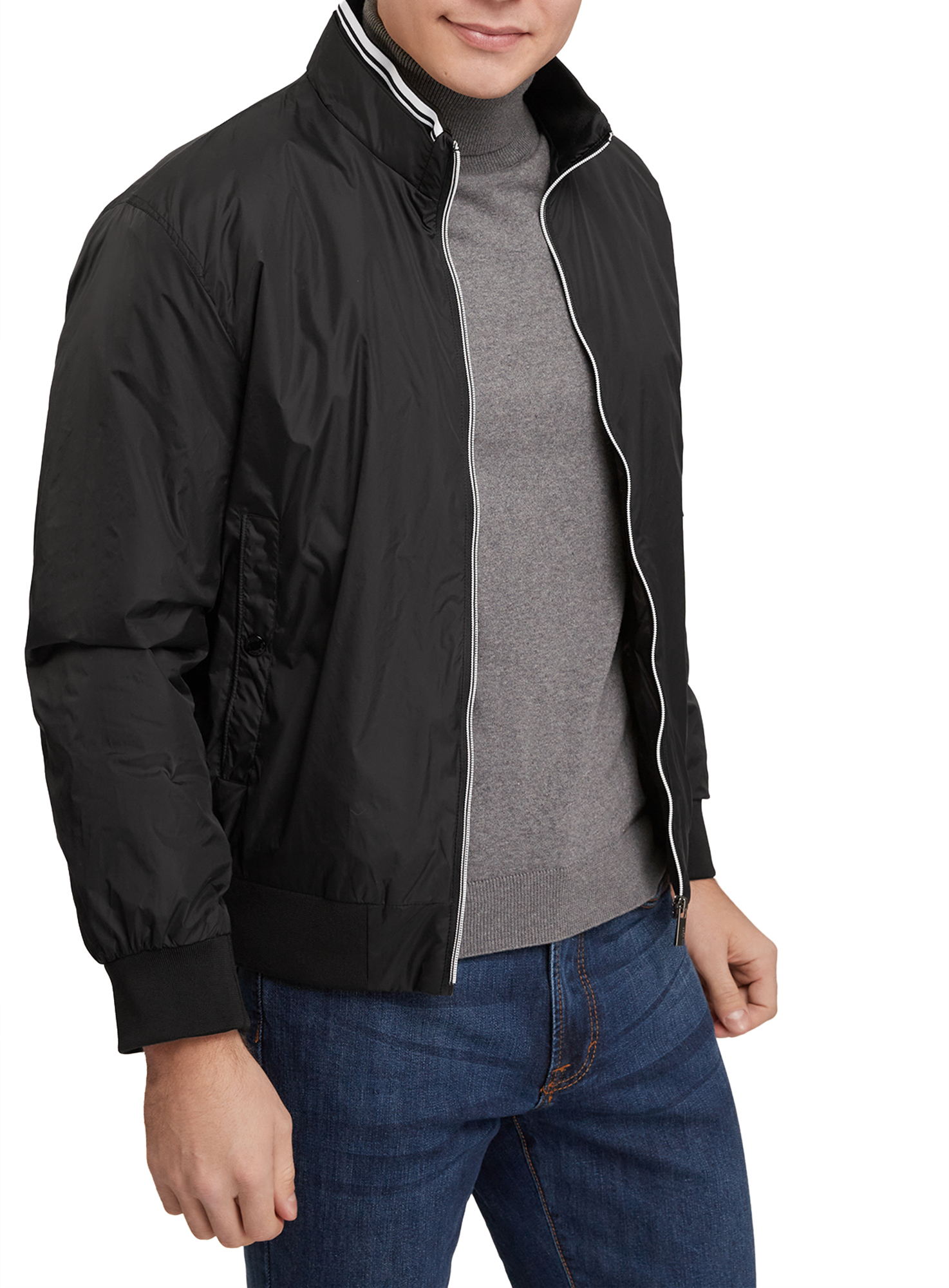 фото Ветровка мужская oodji 1l524003m черная s