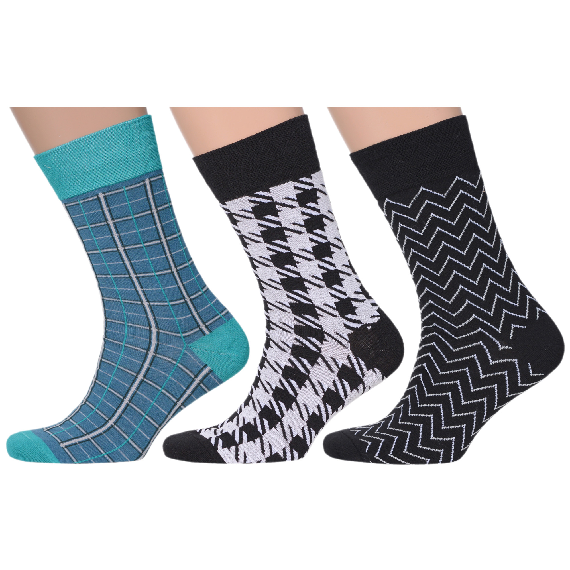 Комплект носков мужских MoscowSocksClub msk3-М30 разноцветных 29, Бирюзовый;черный;серый, msk3-М30
Комплект носков мужских MoscowSocksClub msk3-М30 разноцветных 29, Бирюзовый;черный;серый, msk3-М30