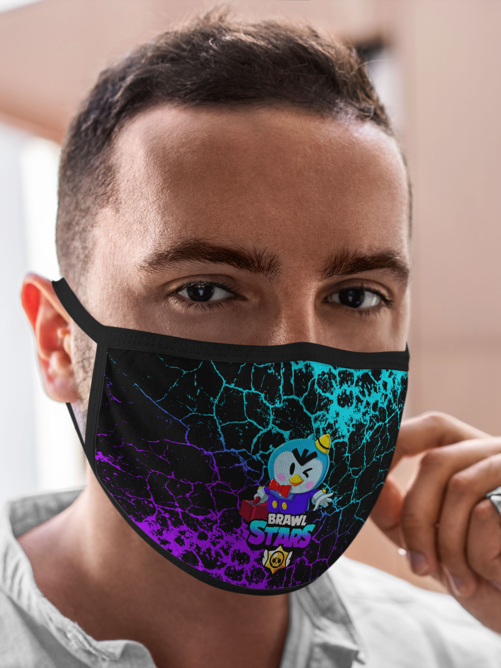 Многоразовая маска унисекс Burnettie Brawl Stars Mr.P., Разноцветный, Brawl Stars Mr.P.
Многоразовая маска унисекс Burnettie Brawl Stars Mr.P., Разноцветный, Brawl Stars Mr.P.