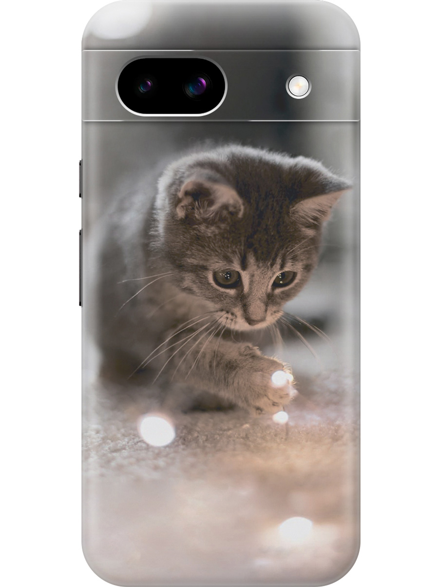 Силиконовый чехол на Google Pixel 8a с принтом "Котенок и свет", Прозрачный;белый;коричневый;серый, 784809111
Силиконовый чехол на Google Pixel 8a с принтом "Котенок и свет", Прозрачный;белый;коричневый;серый, 784809111