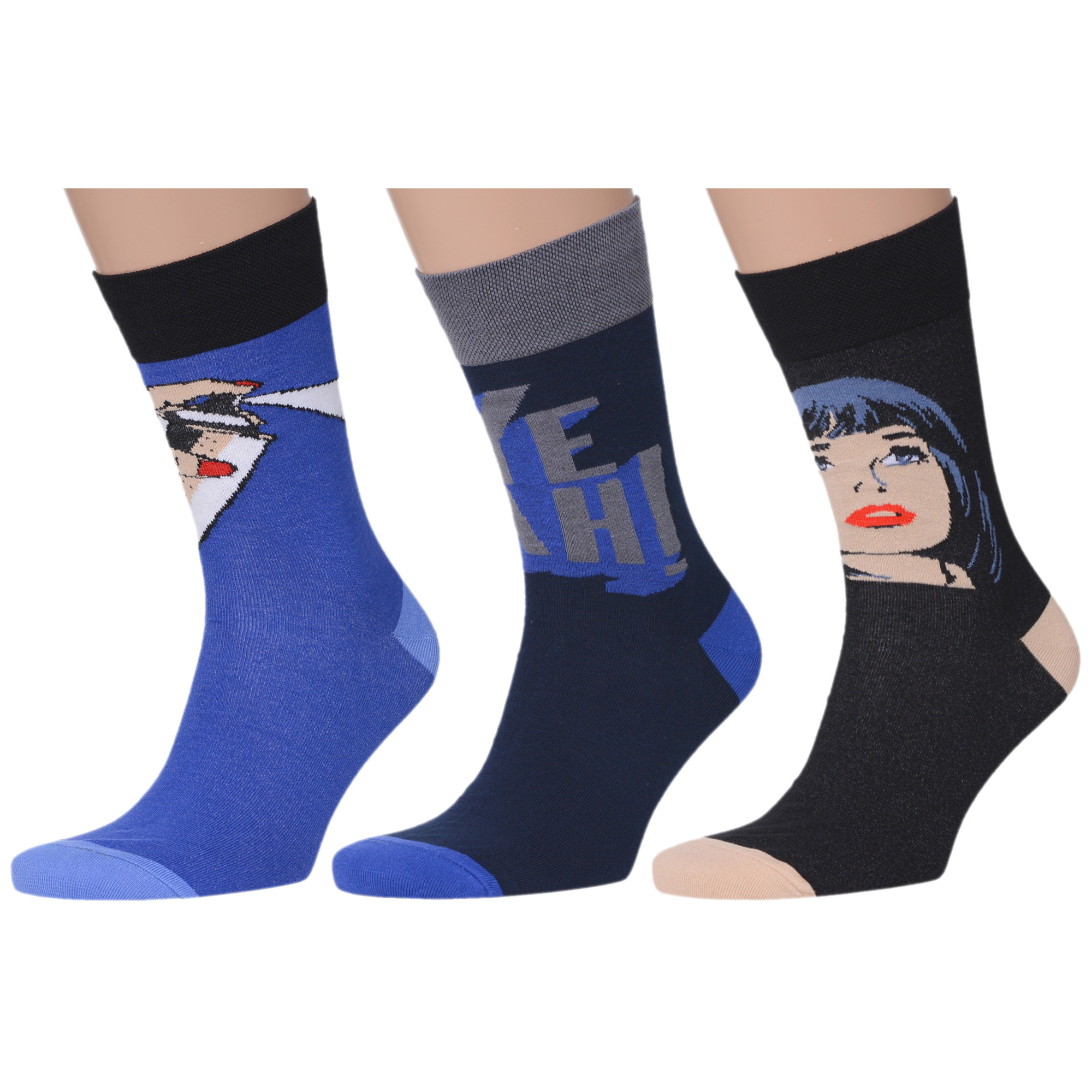 Комплект носков мужских MoscowSocksClub msk3-М32 разноцветных 25, Синий;черный, msk3-М32
Комплект носков мужских MoscowSocksClub msk3-М32 разноцветных 25, Синий;черный, msk3-М32