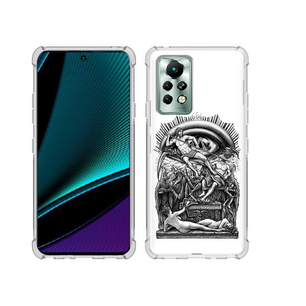 Чехол MyPads Tocco для Infinix Note 11 Pro оракул черно белый, Прозрачный, Tocco
Чехол MyPads Tocco для Infinix Note 11 Pro оракул черно белый, Прозрачный, Tocco