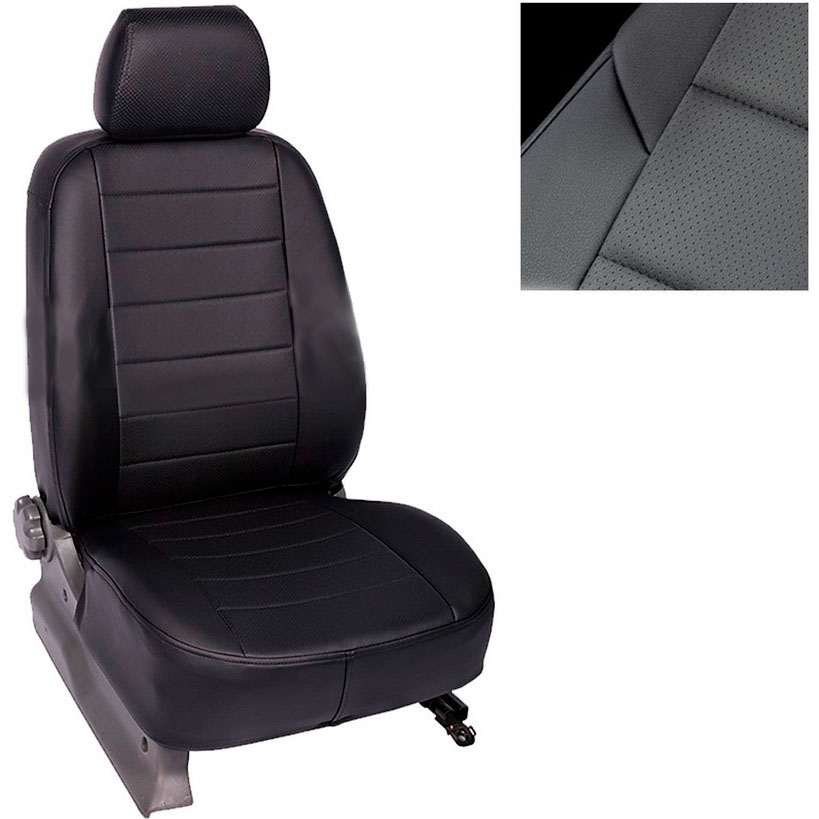 Чехлы из экокожи Seintex для Mitsubishi Lancer X SD (с задним подлокотником) 2007-2011 (че
Чехлы из экокожи Seintex для Mitsubishi Lancer X SD (с задним подлокотником) 2007-2011 (че