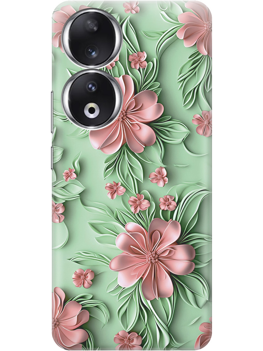 Силиконовый чехол на Honor 90 с принтом "Розовые цветы на мятном фоне", Прозрачный;зеленый;розовый, 772618121
Силиконовый чехол на Honor 90 с принтом "Розовые цветы на мятном фоне", Прозрачный;зеленый;розовый, 772618121