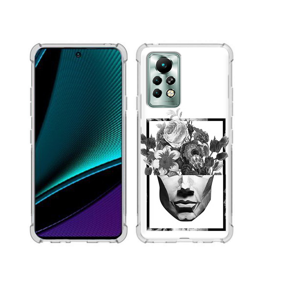 Чехол MyPads Tocco для Infinix Note 11 Pro черно белая ваза в абстракции, Прозрачный, Tocco
Чехол MyPads Tocco для Infinix Note 11 Pro черно белая ваза в абстракции, Прозрачный, Tocco