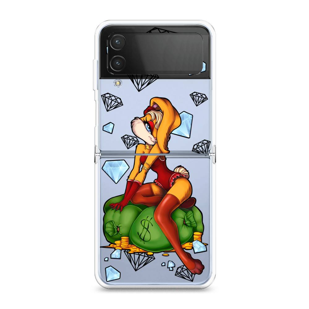 Чехол на Samsung Galaxy Z Flip 4 "Лола Банни с бриллиантами", Красный;оранжевый;зеленый, 2106650-6
Чехол на Samsung Galaxy Z Flip 4 "Лола Банни с бриллиантами", Красный;оранжевый;зеленый, 2106650-6