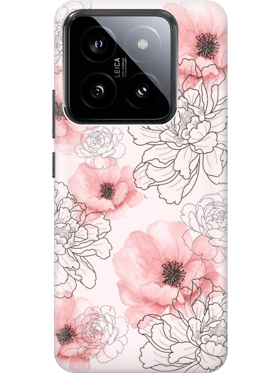 Силиконовый чехол на Xiaomi 14 Pro с рисунком "Нежно-розовые цветы", Розовый, 20012090
Силиконовый чехол на Xiaomi 14 Pro с рисунком "Нежно-розовые цветы", Розовый, 20012090