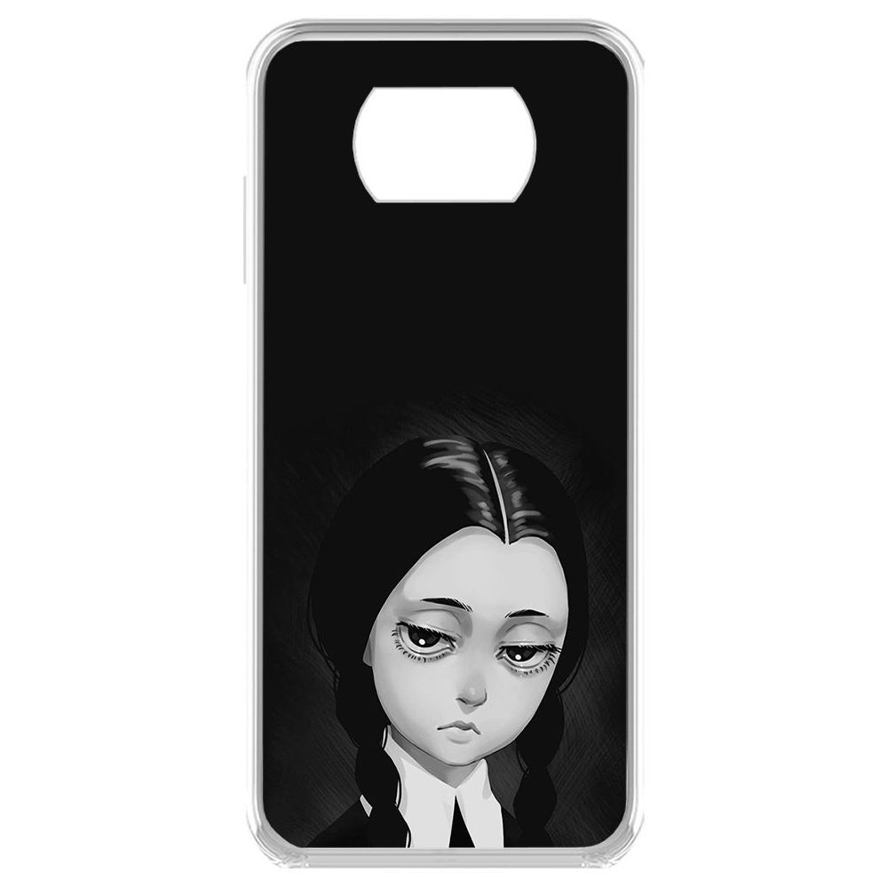 Чехол-накладка Krutoff Clear Case Уэнсдей Аддамс - Рисованная Уэнсдей для Xiaomi Poco X3, Прозрачный
Чехол-накладка Krutoff Clear Case Уэнсдей Аддамс - Рисованная Уэнсдей для Xiaomi Poco X3, Прозрачный