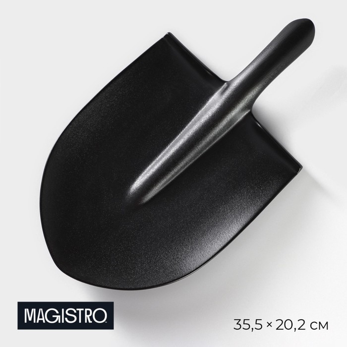 Блюдо Magistro Carbon Лопатка фарфоровое для подачи 35,520,2 см цвет чёрный, Черный, "Carbon"
Блюдо Magistro Carbon Лопатка фарфоровое для подачи 35,520,2 см цвет чёрный, Черный, "Carbon"