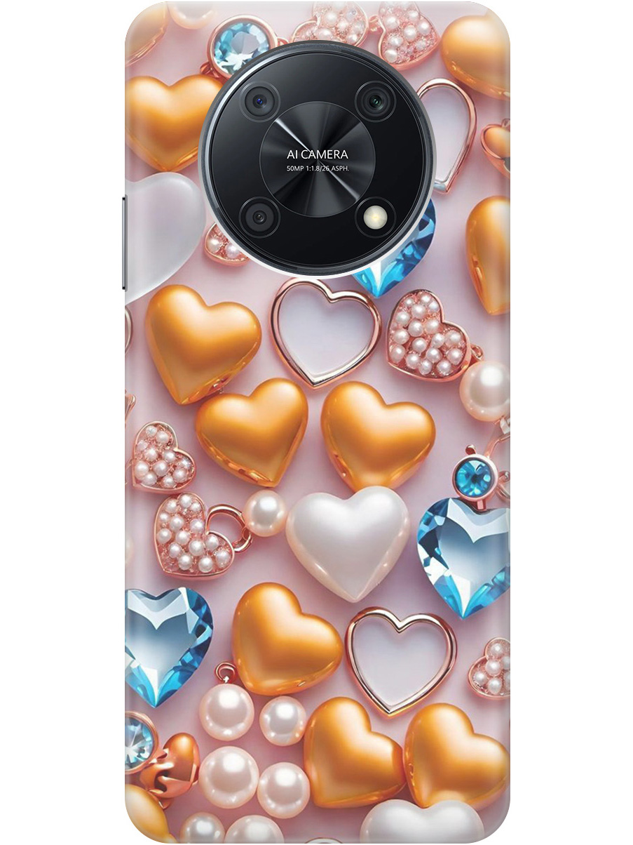 Силиконовый чехол на Huawei nova Y90 с принтом "Украшения и сердечки", Прозрачный;белый;золотистый;голубой, 740188691
Силиконовый чехол на Huawei nova Y90 с принтом "Украшения и сердечки", Прозрачный;белый;золотистый;голубой, 740188691