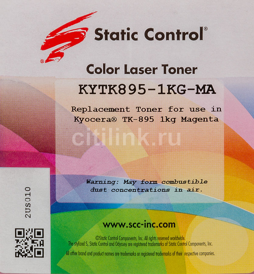 Тонер STATIC CONTROL KYTK895-1KG-MA, для Kyocera Mita FS C8020/C8025/C8520, пурпурный, 100, KYTK895-1KG-MA
Тонер STATIC CONTROL KYTK895-1KG-MA, для Kyocera Mita FS C8020/C8025/C8520, пурпурный, 100, KYTK895-1KG-MA