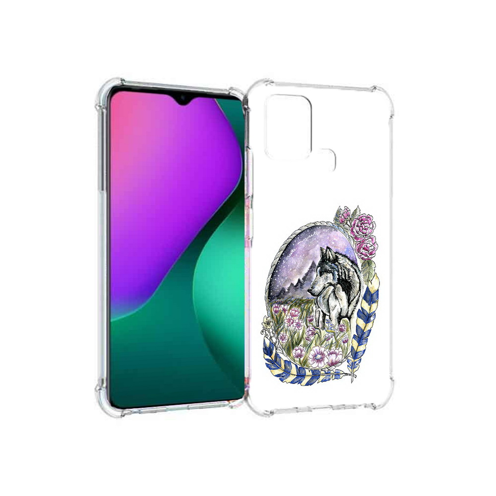 Чехол MyPads Tocco для Infinix Hot 10 Play нарисованный волк в цветах с перьями, Прозрачный, Tocco
Чехол MyPads Tocco для Infinix Hot 10 Play нарисованный волк в цветах с перьями, Прозрачный, Tocco