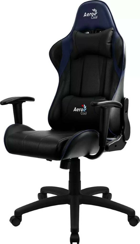 Кресло игровое Aerocool AС100 AIR, на колесиках, ПВХ/полиуретан, черный/синий/синий [aс100
Кресло игровое Aerocool AС100 AIR, на колесиках, ПВХ/полиуретан, черный/синий/синий [aс100