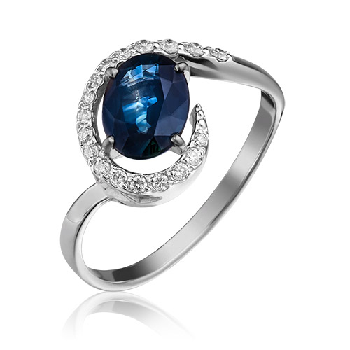 Кольцо из золота с сапфиром/бриллиантом р. 17,5 PLATINA jewelry 01-1338-00-105-1120-30, 01-1338-00-105-1120-30
Кольцо из золота с сапфиром/бриллиантом р. 17,5 PLATINA jewelry 01-1338-00-105-1120-30, 01-1338-00-105-1120-30