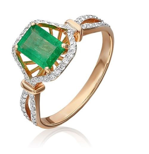 Кольцо из золота с изумрудом/бриллиантом р. 17,5 PLATINA jewelry 01-1339-00-106-1110-30, 01-1339-00-106-1110-30
Кольцо из золота с изумрудом/бриллиантом р. 17,5 PLATINA jewelry 01-1339-00-106-1110-30, 01-1339-00-106-1110-30