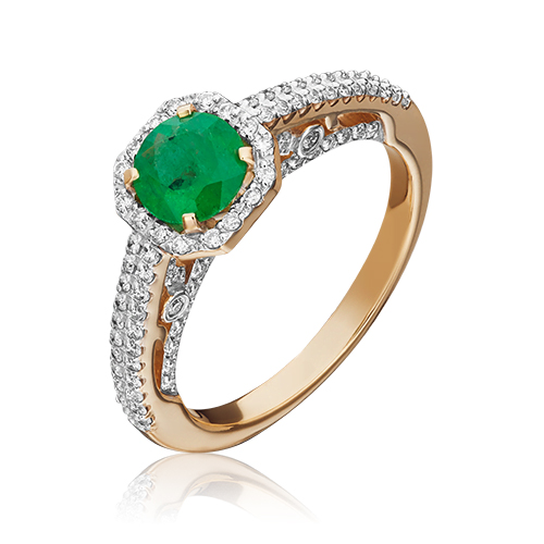 Кольцо из золота с бриллиантом/изумрудом р. 18 PLATINA jewelry 01-1441-00-106-1110-30, 01-1441-00-106-1110-30
Кольцо из золота с бриллиантом/изумрудом р. 18 PLATINA jewelry 01-1441-00-106-1110-30, 01-1441-00-106-1110-30