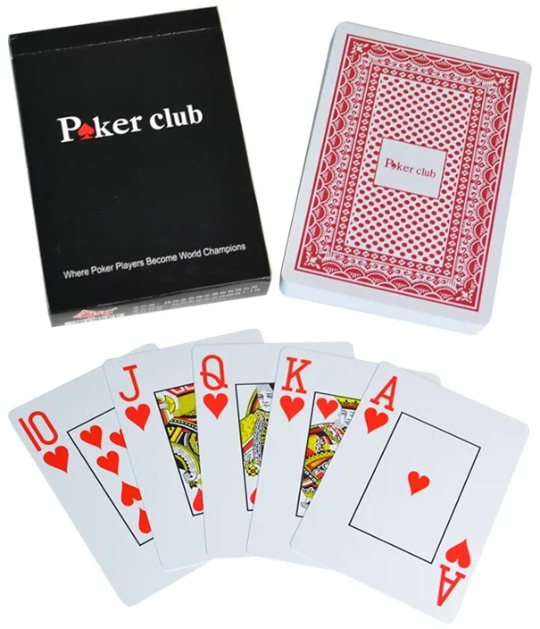 Пластиковые игральные карты Poker Club для покера и других видов карточных игр, высокое к
Пластиковые игральные карты Poker Club для покера и других видов карточных игр, высокое к