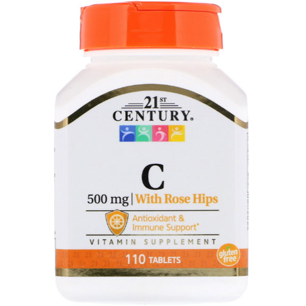 Витамин C 21st Century Vitamin C 500 mg with Rose Hips 110 таблеток, Vitamin C 500 mg with Rose Hips
Витамин C 21st Century Vitamin C 500 mg with Rose Hips 110 таблеток, Vitamin C 500 mg with Rose Hips