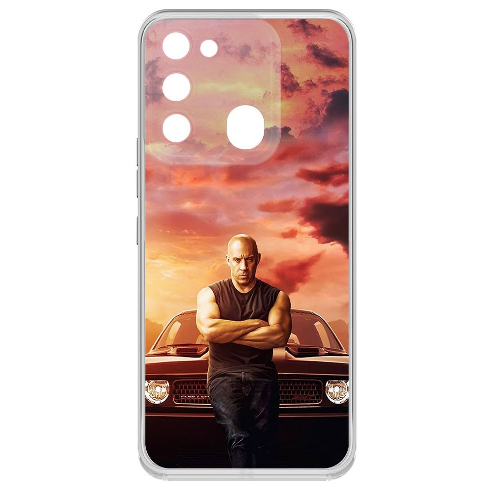 Чехол-накладка Krutoff Clear Case Форсаж. Доминик Торетто для Tecno Spark 8C, Прозрачный
Чехол-накладка Krutoff Clear Case Форсаж. Доминик Торетто для Tecno Spark 8C, Прозрачный