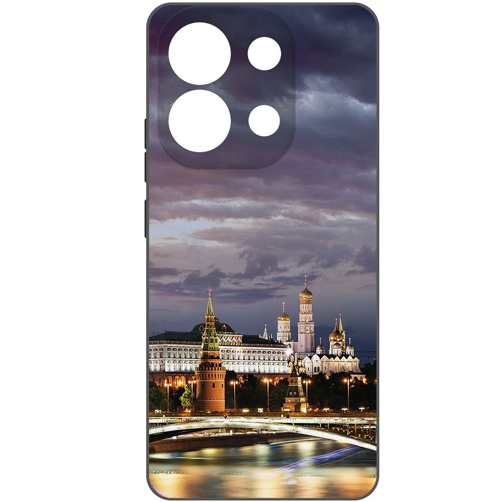 Чехол-накладка Krutoff Soft Case Россия, Московский Кремль для Xiaomi Redmi Note 13 4G, Черный
Чехол-накладка Krutoff Soft Case Россия, Московский Кремль для Xiaomi Redmi Note 13 4G, Черный