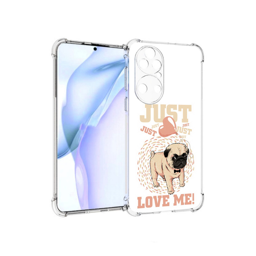 Чехол MyPads Tocco для Huawei P50 Люби меня, Прозрачный, Tocco 
Чехол MyPads Tocco для Huawei P50 Люби меня, Прозрачный, Tocco
