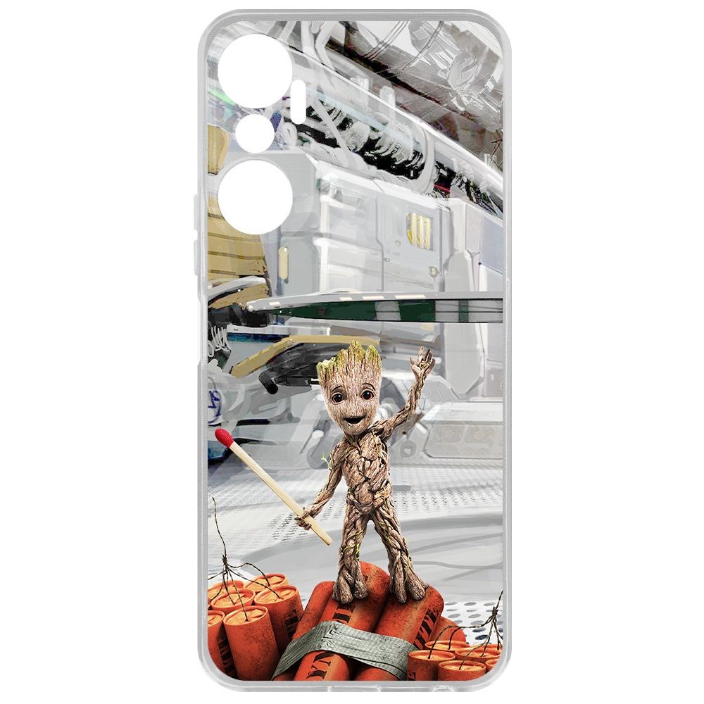 Чехол-накладка Krutoff Clear Case Стражи Галактики. Малыш Грут для Infinix Hot 20, Прозрачный
Чехол-накладка Krutoff Clear Case Стражи Галактики. Малыш Грут для Infinix Hot 20, Прозрачный