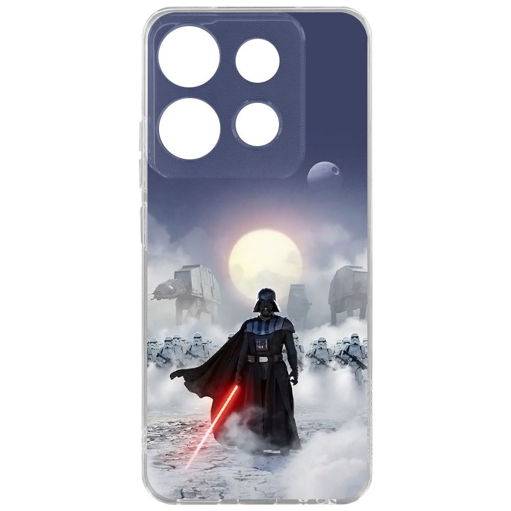Чехол-накладка Krutoff Clear Case Звездные Войны. Дарт Вейдер для INFINIX Smart 7, Прозрачный
Чехол-накладка Krutoff Clear Case Звездные Войны. Дарт Вейдер для INFINIX Smart 7, Прозрачный