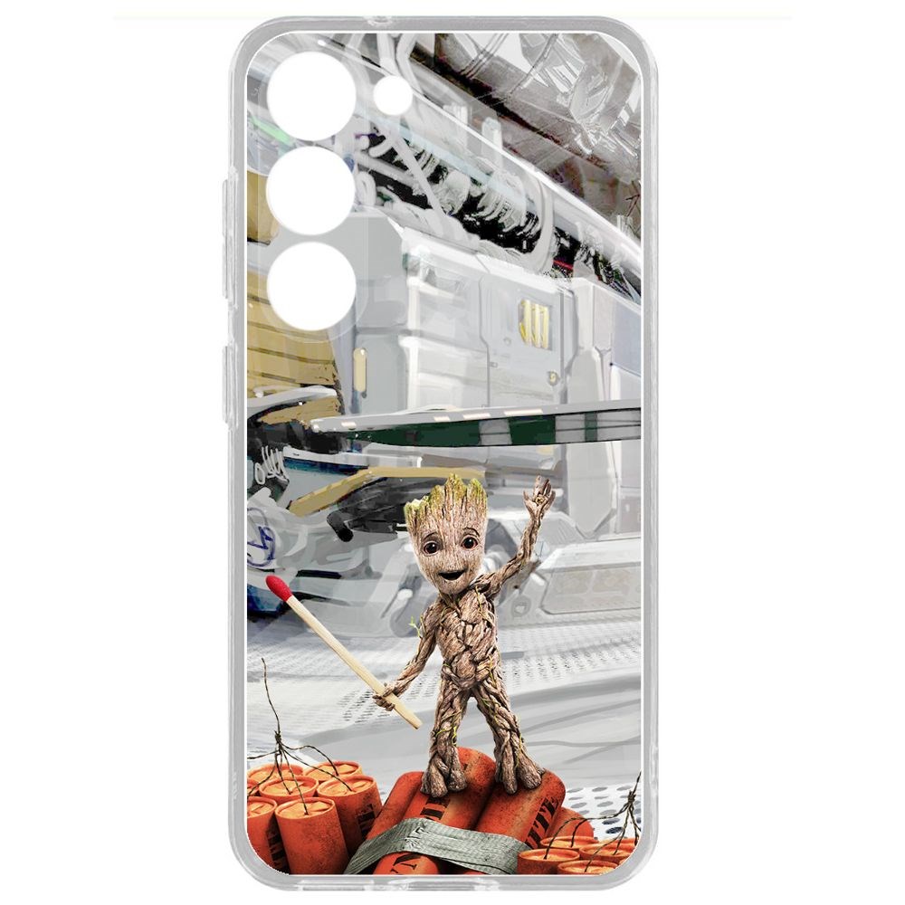 Чехол-накладка Krutoff Clear Case Стражи Галактики. Малыш Грут для Samsung Galaxy S23+, Прозрачный
Чехол-накладка Krutoff Clear Case Стражи Галактики. Малыш Грут для Samsung Galaxy S23+, Прозрачный