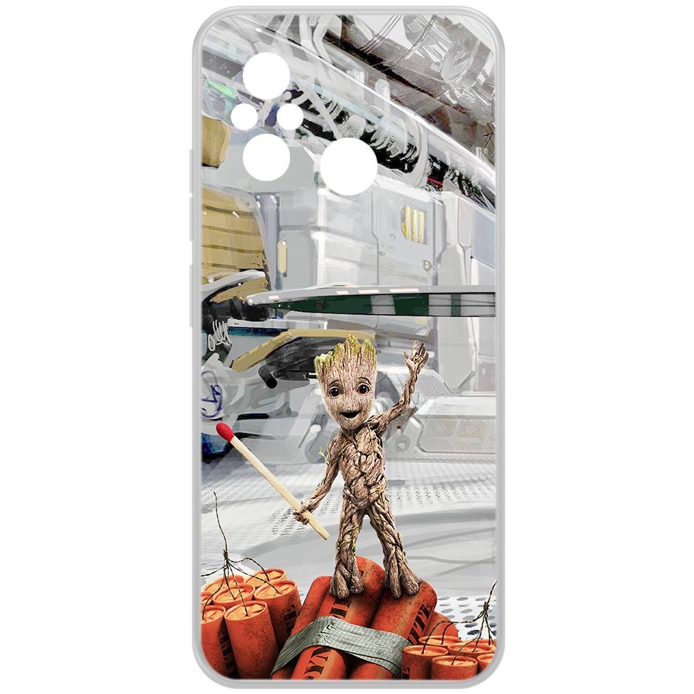 Чехол-накладка Krutoff Clear Case Стражи Галактики. Малыш Грут для Xiaomi Redmi 12C, Прозрачный
Чехол-накладка Krutoff Clear Case Стражи Галактики. Малыш Грут для Xiaomi Redmi 12C, Прозрачный