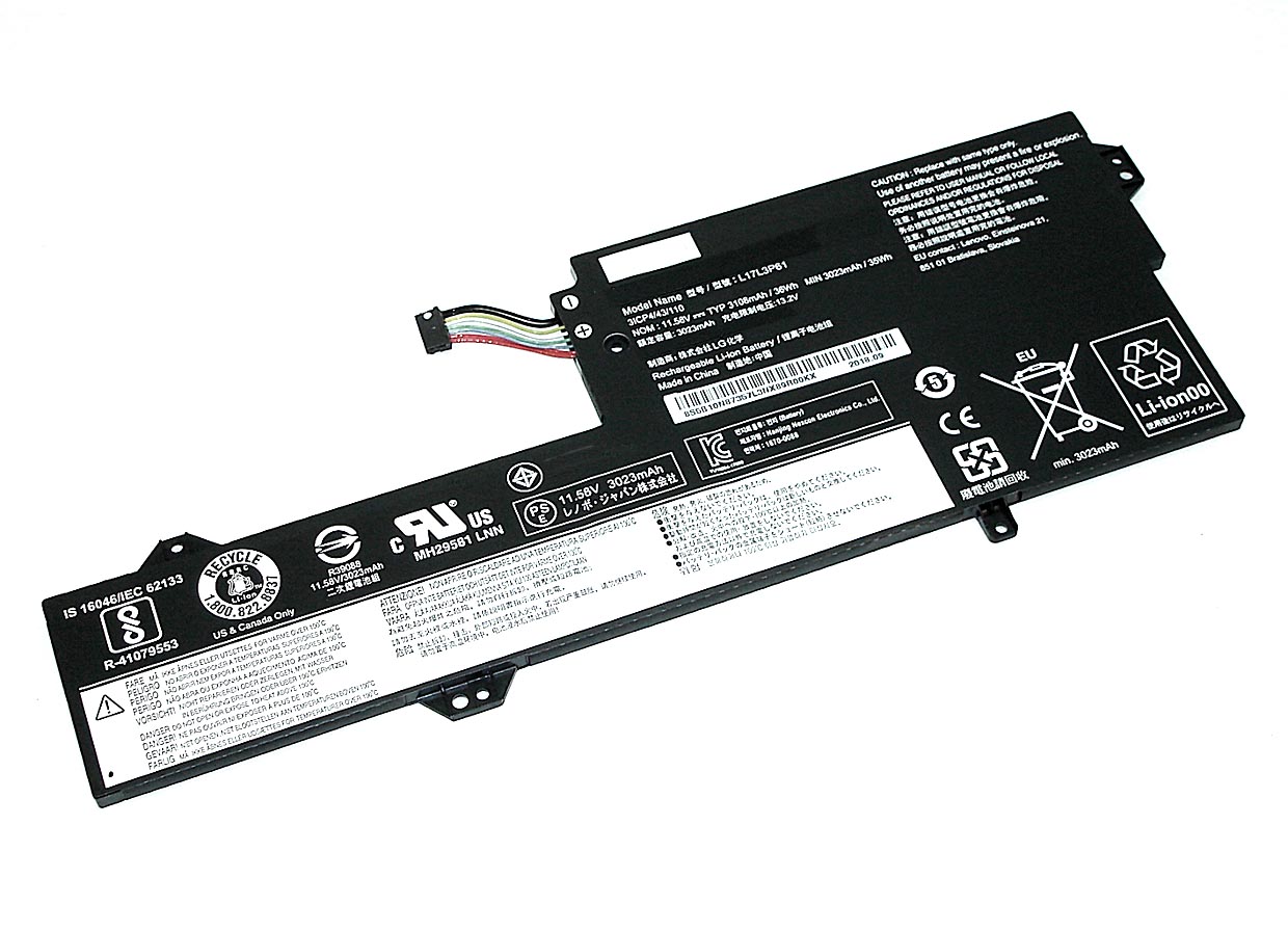 Аккумулятор для ноутбука OEM IdeaPad 320S-13 3108 мАч 11,58В (073525), IdeaPad 320S-13
Аккумулятор для ноутбука OEM IdeaPad 320S-13 3108 мАч 11,58В (073525), IdeaPad 320S-13