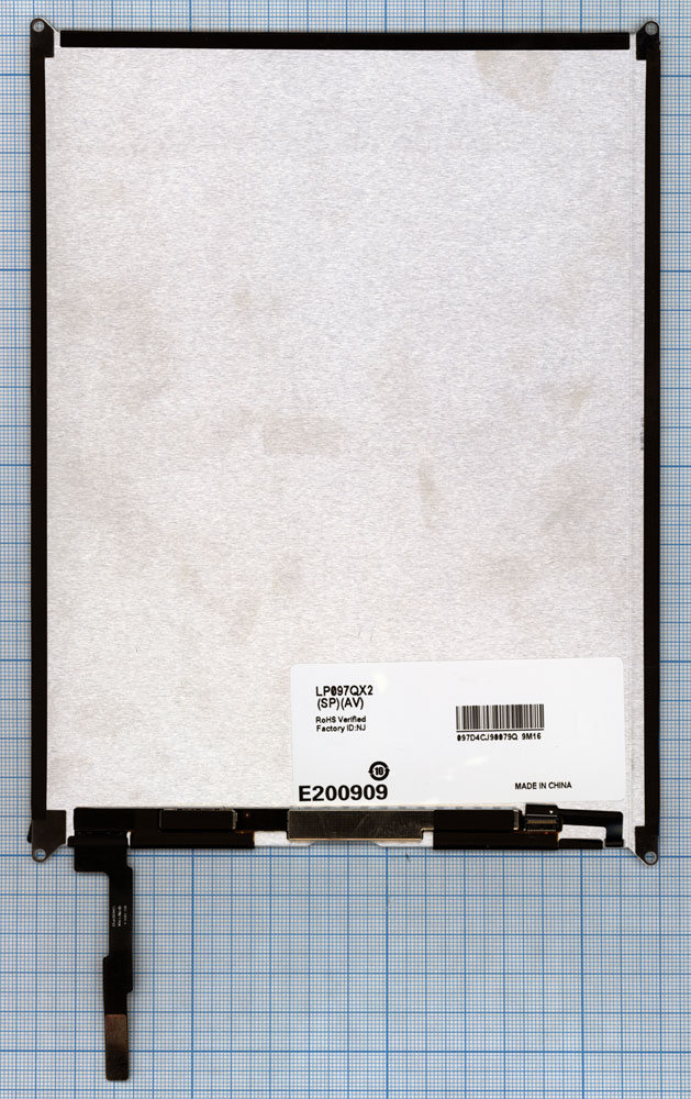 Матрица LP097QX2-SPAV для Ipad 5 
Матрица LP097QX2-SPAV для Ipad 5