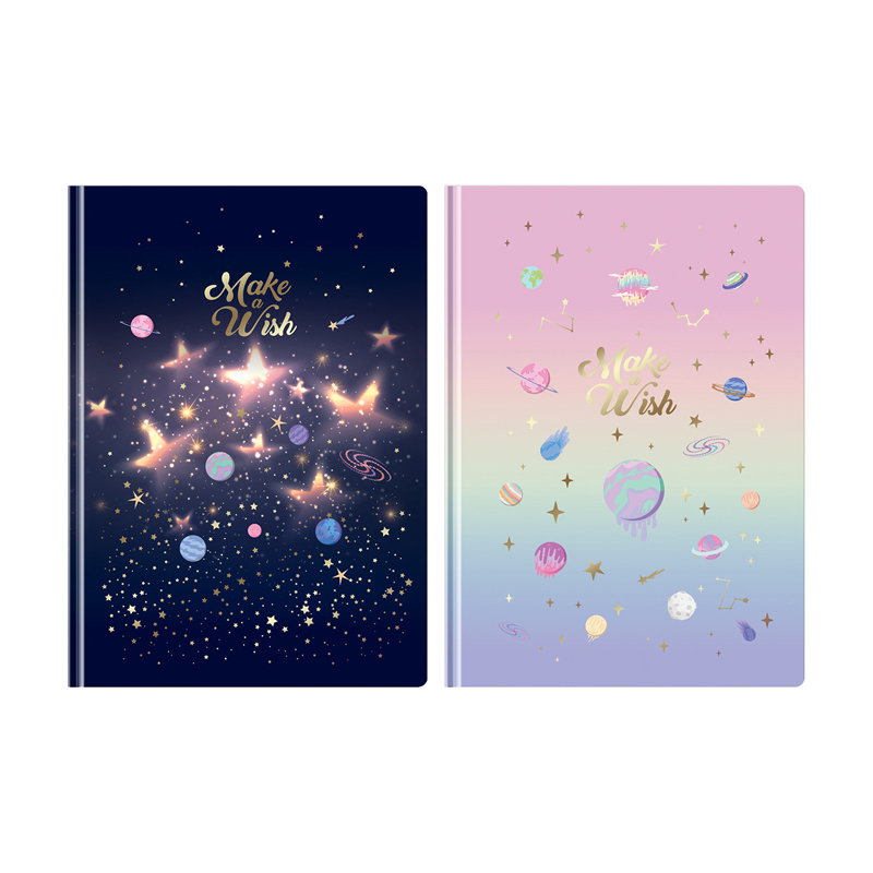 Бизнес-блокнот А5, 64л., евроформат BG "Загадай желание", матовая ламинация, тиснение гол 
Бизнес-блокнот А5, 64л., евроформат BG "Загадай желание", матовая ламинация, тиснение гол