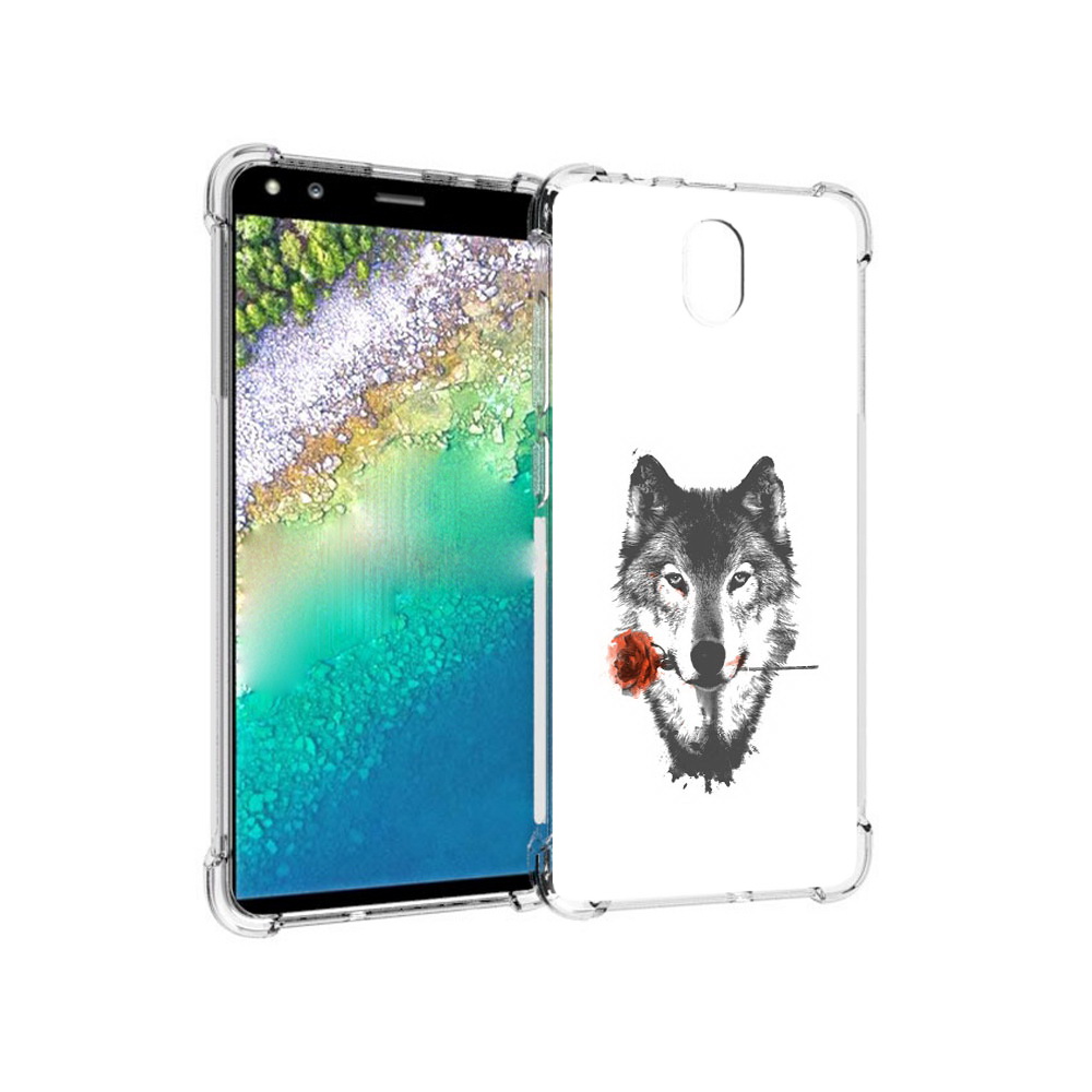 Чехол MyPads Tocco для Nokia C01 Plus волк с розой (PT161800.114.270), Прозрачный, Tocco
Чехол MyPads Tocco для Nokia C01 Plus волк с розой (PT161800.114.270), Прозрачный, Tocco